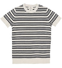 Copenhagen Colors T-shirt - Stickad - Marinblå Stripe