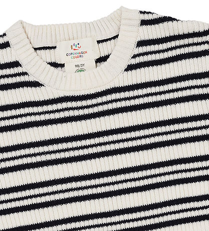 Copenhagen Colors T-shirt - Knitted - Navy Stripe