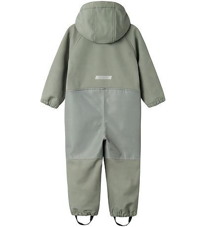 Name It Softshellpak m. Fleece - NmmAlfa08 - Shadow m. Magisch