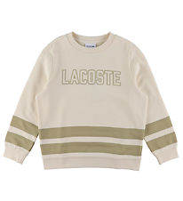 Lacoste Sweatshirt - Weiß/Beige