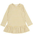 Petit Piao Dress - Rib - Modal - Yellow Sun/Dark Off White