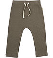 Petit Piao Trousers - Rib - Modal - Earth Brown