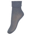 MP Socks - Bamboo - Rib - Stone Blue