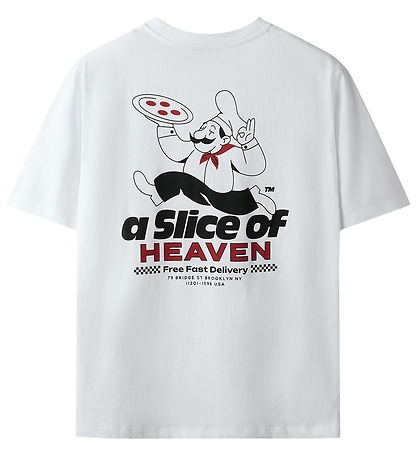LMTD T-shirt - NlmSlice - Bright White