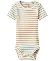 Name It Bodysuit s/s - Rib - Noos - NbnBani - Pure Cashmere