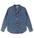 Name It Denim Jacket - NkfMandy - Medium+ Blue Denim/Heart