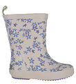 Bottes en Caoutchouc CeLaVi - Blue Bell av. Fleurs