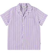 Molo Overhemd - Zeldzaam - Purple Rail Stripe