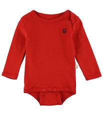 Katvig Romper l/s - Rood