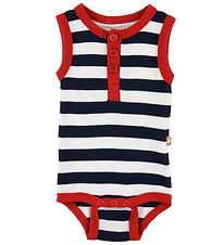 Katvig Romper mouwloos - Navy/Strepen