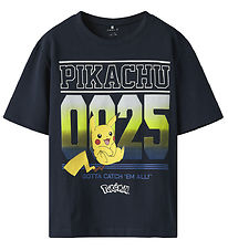 Name It T-shirt - NkmMabr Pokémon - Noos - Marinblå Blazer