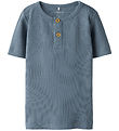 Name It T-shirt - Rib - Noos - NmmKab - Spring Sjön