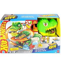 Hot Wheels Rennstrecke - City T-Rex Fire Station