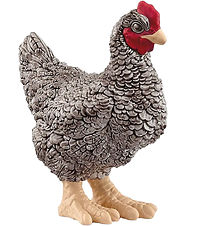 Schleich Wild Life - Plymouth Rock Hen 6.7 cm - 13997