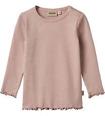 Wheat Blouse - Rib - Ida - Rose Powder