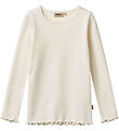 Wheat Blouse - Rib - Ida - Ivory