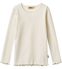 Wheat Blouse - Rib - Ida - Ivory