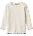 Wheat Blouse - Rib - Ida - Ivory