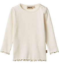 Wheat Blouse - Rib - Ida - Ivory