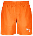 Puma Swim Shorts - Bright Orange