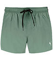 Puma Swim Shorts - But Crinkle - Dark Sage