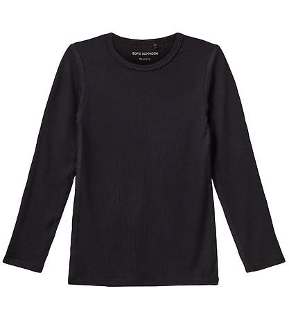 Sofie Schnoor Blouse - Rib - Petrician - Black