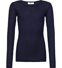 Rosemunde Blouse - Rib - Baku - Navy