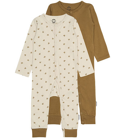 Mikk-Line Jumpsuit - 2-Pack - Dijon