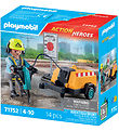 Playmobil Action Heroes - Construction Worker - 71752 - 14 Parts