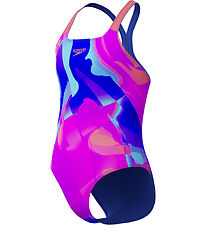 Speedo Badedrakt - Digital Over alt Powerback - Rosa