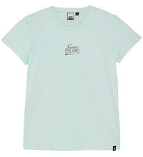 Indiaas Blue Jeans T-Shirt - Blue Glow m. Print