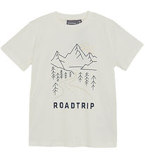 Color Kids T-Shirt - Snow White - m. Print