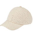 Liewood Caps - Danny - Sandy m. Broderi Engelsk