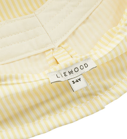 Liewood Sonnenhut - Damona - UV40+ - Stripe Limonade/Creme De La