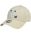 New Era Derhúfa - 9Fjörtíu - Dodgers - Light Drapplitað