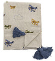 Mini Couverture Bloomingville - 160x130 cm - Avion Couverture - 
