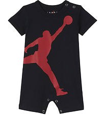 Jordan Summer Romper - Black w. Print