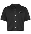 Jordan Skjorta k/ä - Dri-Fit - Svart m. Logo