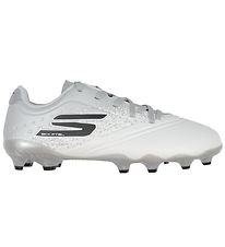 Skechers Fotballsko - Razor 1.5 Jr Ungdom FG - Hvit/Sølv
