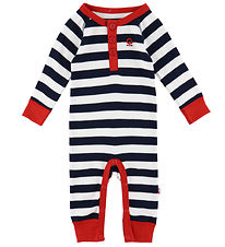 Katvig Jumpsuit - Navy/Hvit Stripet