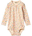 Wheat Bodysuit l/s - Liv - Multi Flowers