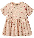 Wheat Dress - Rib - Anna - Rose Water Flowers