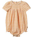 Wheat Summer Romper - Margit - Yellow Check