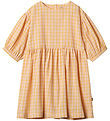 Wheat Dress - Magda - Yellow Check