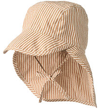 Wheat Legionnaire Hat - Albert - Caramel Stripe