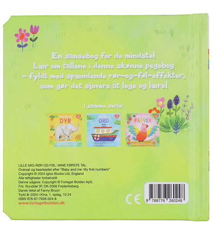 Forlaget Bolden Book w. Touch and Feel - Little me: My first Num