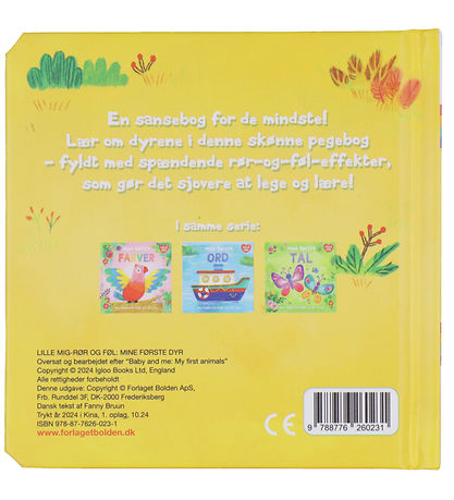 Forlaget Bolden Book - Little Me: My first animals