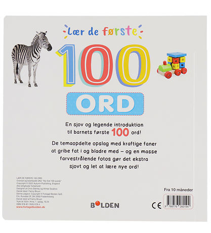 Forlaget Bolden Picture Book - Learn the first 100 words