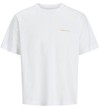 Jack & Jones T-Shirt - JorParos - Bright White/BANDANA