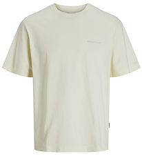 Jack & Jones T-Shirt - JorParos - Antique White/BANDANA